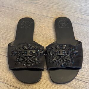 Tory Burch Embellished Women's Slides- 7.5